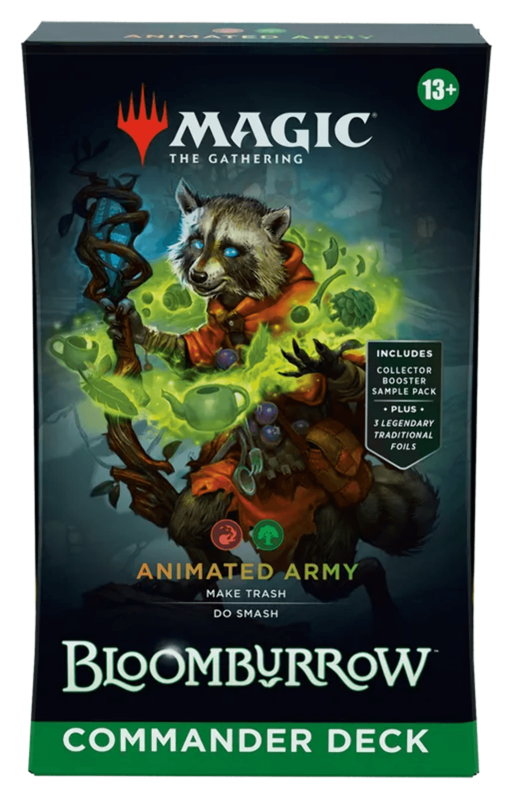 MTG Bloomburrow Commander Deck – Animated Army – Magic The Gathering Sealed - Thumbnail 3