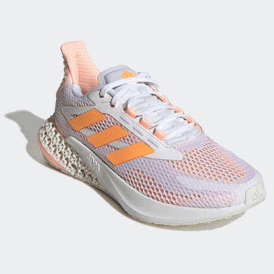 Adidas Women's 4DFwd Pulse "White Flash Orange" GX2984 Size 8 - Thumbnail 3