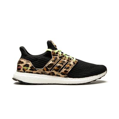 Adidas Ultraboost DNA Men's US 12 Black White Leopard Retro Runner Comfort - Thumbnail 2