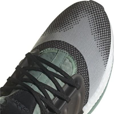 Adidas Performance X PlrBoost Running Shoes Mens 11.5 M Grey Silver Green - Thumbnail 5