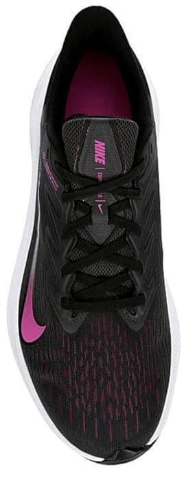 Nike Women's Zoom Winflo 7 Dark Grey/Black/Fire Pink Running Shoes-Size 9.5 - Thumbnail 8