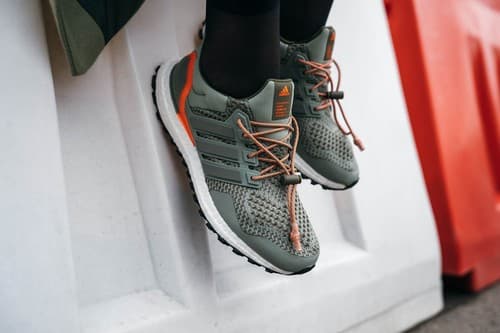 Adidas Men's Ultraboost 1.0 Running Shoes Silver Green/ Olive Strata Size 14 - Thumbnail 13