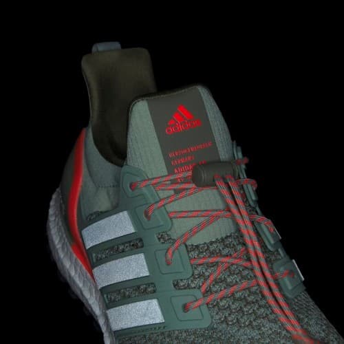 Adidas Men's Ultraboost 1.0 Running Shoes Silver Green/ Olive Strata Size 14 - Thumbnail 11