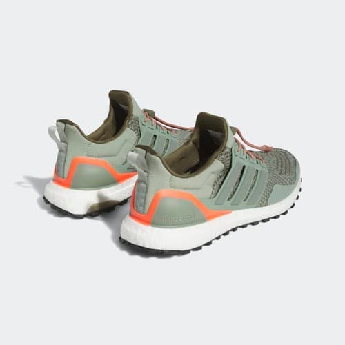 Adidas Men's Ultraboost 1.0 Running Shoes Silver Green/ Olive Strata Size 14 - Thumbnail 6