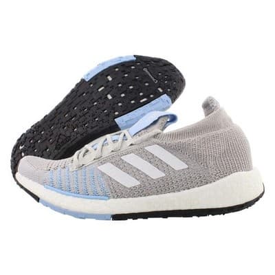 Adidas Pulseboost Hd Women's Shoes Size 10.5 Grey/Sky blue - Thumbnail 4