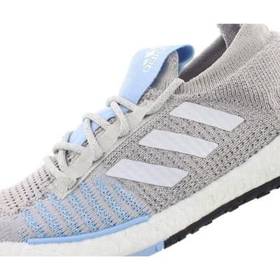 Adidas Pulseboost Hd Women's Shoes Size 10.5 Grey/Sky blue - Thumbnail 5
