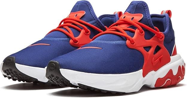 Nike React Presto Men's Running Shoe Deep Royal University Red 10 Men 11.5 WMN - Image 1