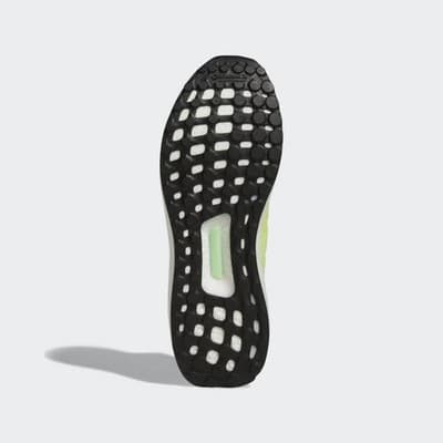 Adidas Ultraboost 5.0 DNA Men's Running Shoes Size 12 M White/White/Beam Green - Thumbnail 7