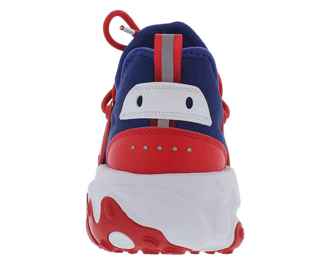 Nike React Presto Men's Running Shoe Deep Royal University Red 10 Men 11.5 WMN - Thumbnail 7