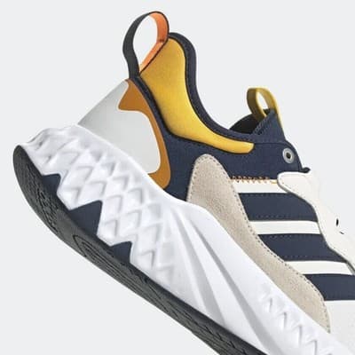 Adidas Futurepool 2.0 Cloud White/Collegiate Navy/Bold Gold 11.5 M - Thumbnail 8