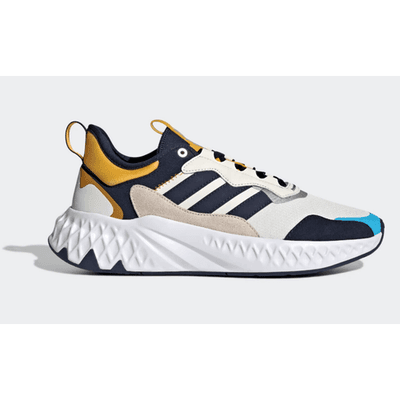 Adidas Futurepool 2.0 Cloud White/Collegiate Navy/Bold Gold 11.5 M - Thumbnail 3