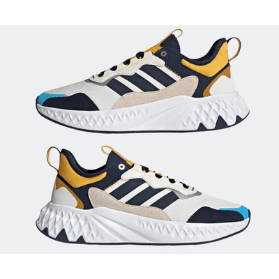 Adidas Futurepool 2.0 Cloud White/Collegiate Navy/Bold Gold 11.5 M - Thumbnail 2