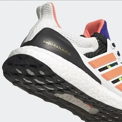 adidas Ultraboost DNA Men's Running shoes Core Black/Solar Red/Footwear 9 (M) - Thumbnail 7