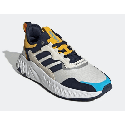 Adidas Futurepool 2.0 Cloud White/Collegiate Navy/Bold Gold 11.5 M - Thumbnail 4