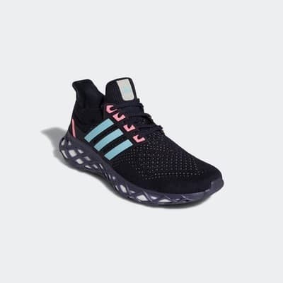 Adidas UltraBoost WEB DNA Running Shoes Navy Blue Pink Size Men 6/ Wmn 7 M - Thumbnail 6