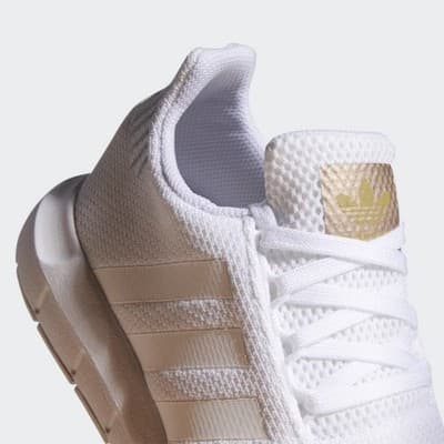 ADIDAS ORIGINALS SWIFT RUN Women Running SHOES White/Copper Metallic Size 6.5 - Thumbnail 6