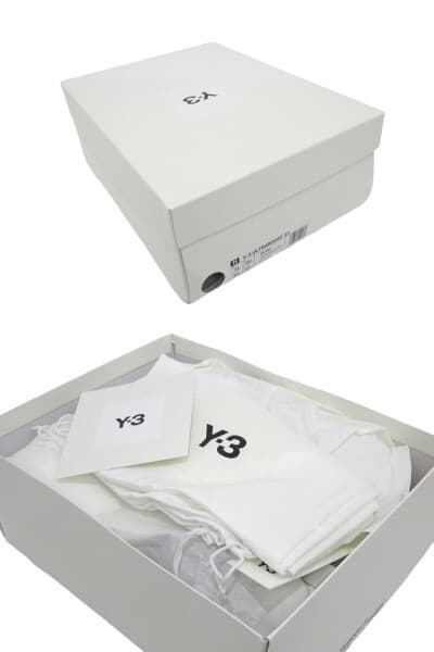 adidas Y-3 Ultraboost 22 Men's Sneakers, Core White/Cream White/White, 11.5 M - Thumbnail 7