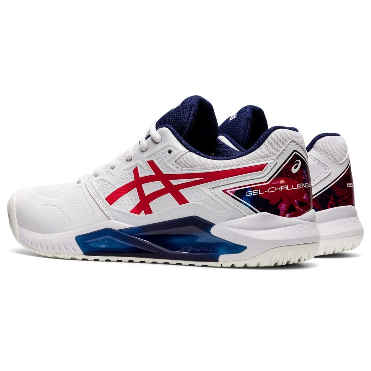Asics GEL-CHALLENGER 13 L.E Mens Tennis Shoes White/Classic Red Size US 11.5 M - Thumbnail 4