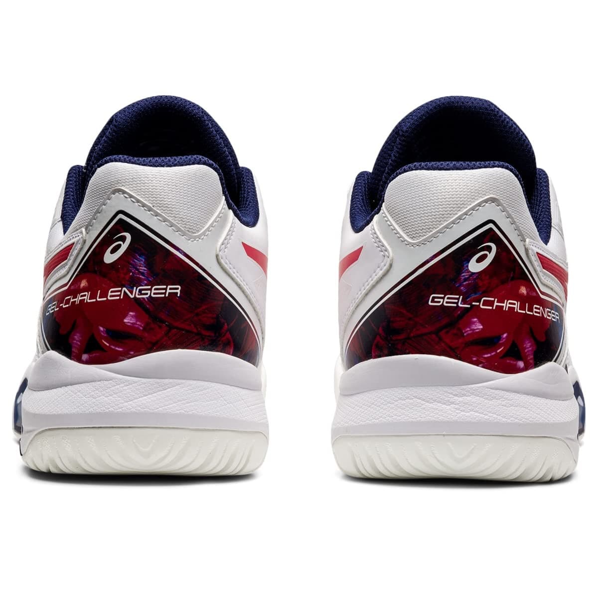 Asics GEL-CHALLENGER 13 L.E Mens Tennis Shoes White/Classic Red Size US 11.5 M - Thumbnail 5