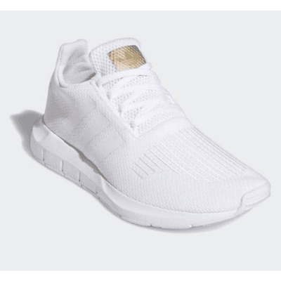 ADIDAS ORIGINALS SWIFT RUN Women Running SHOES White/Copper Metallic Size 6.5 - Thumbnail 4
