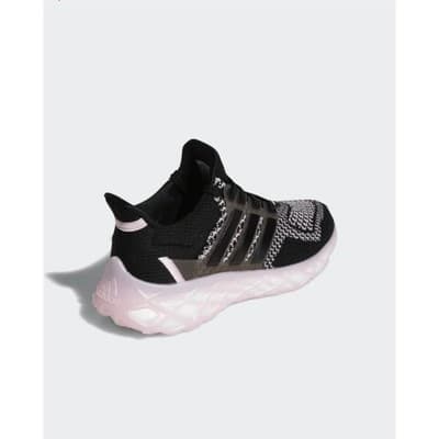 Adidas Ultraboost Web DNA Women's Running Shoes Black/Black/Clear Pink Size 6 - Thumbnail 4
