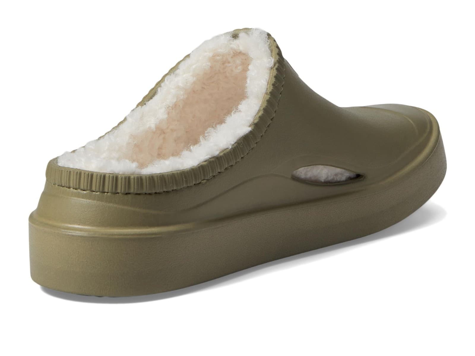 Hunter in/Out Bloom Foam Clog Utility Green/White Men's 10, Women' s 11 Medium - Thumbnail 2