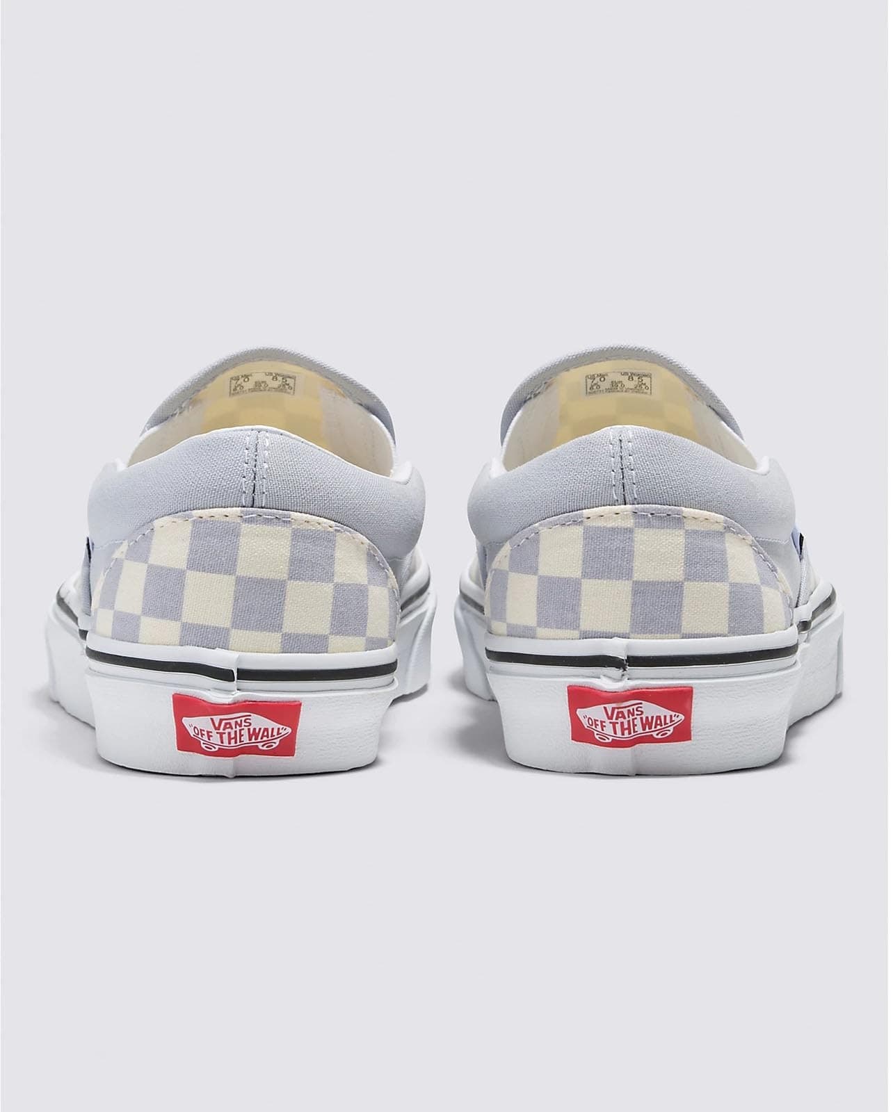Vans Classic Slip-OnTM Gray Dawn/True White Men's 7, Women's 8.5 Medium - Thumbnail 3