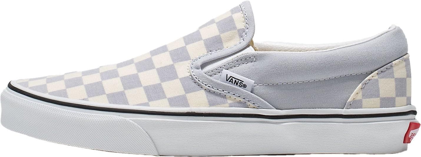 Vans Classic Slip-OnTM Gray Dawn/True White Men's 7, Women's 8.5 Medium - Thumbnail 2
