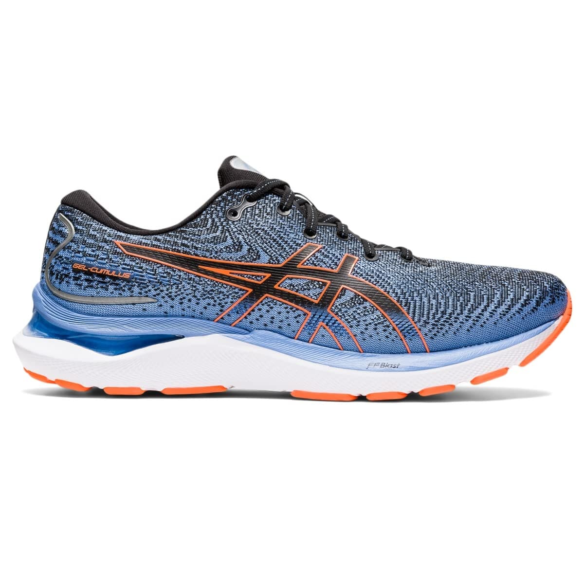 Asics Gel Cumulus 24 Mens Running Black / Shocking Orange Size 11.5 Wide - Thumbnail 2
