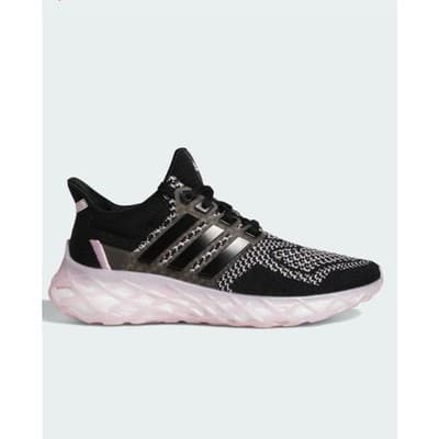 Adidas Ultraboost Web DNA Women's Running Shoes Black/Black/Clear Pink Size 6 - Thumbnail 2