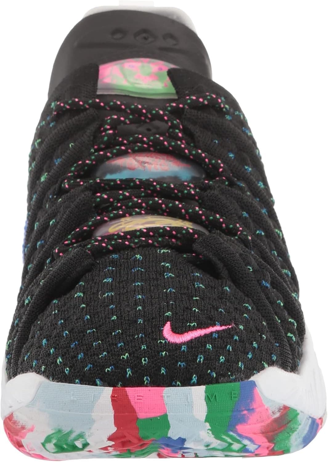 Nike Kids LeBron 18 Low James Gang Multicolor Basketball Shoe CW2760 002 size 7Y - Thumbnail 5