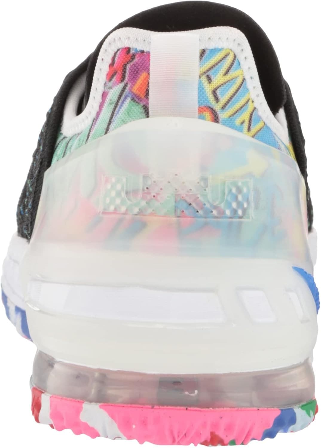 Nike Kids LeBron 18 Low James Gang Multicolor Basketball Shoe CW2760 002 size 7Y - Thumbnail 7