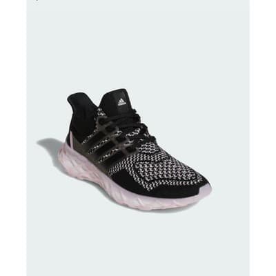 Adidas Ultraboost Web DNA Women's Running Shoes Black/Black/Clear Pink Size 6 - Thumbnail 3