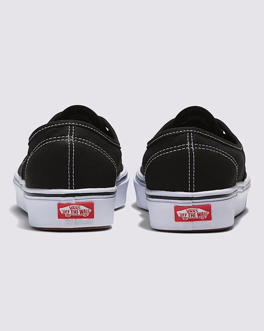 Vans confycush Classic Canvas Shoe Black/true white Men 9 , women 10.5 - Thumbnail 4