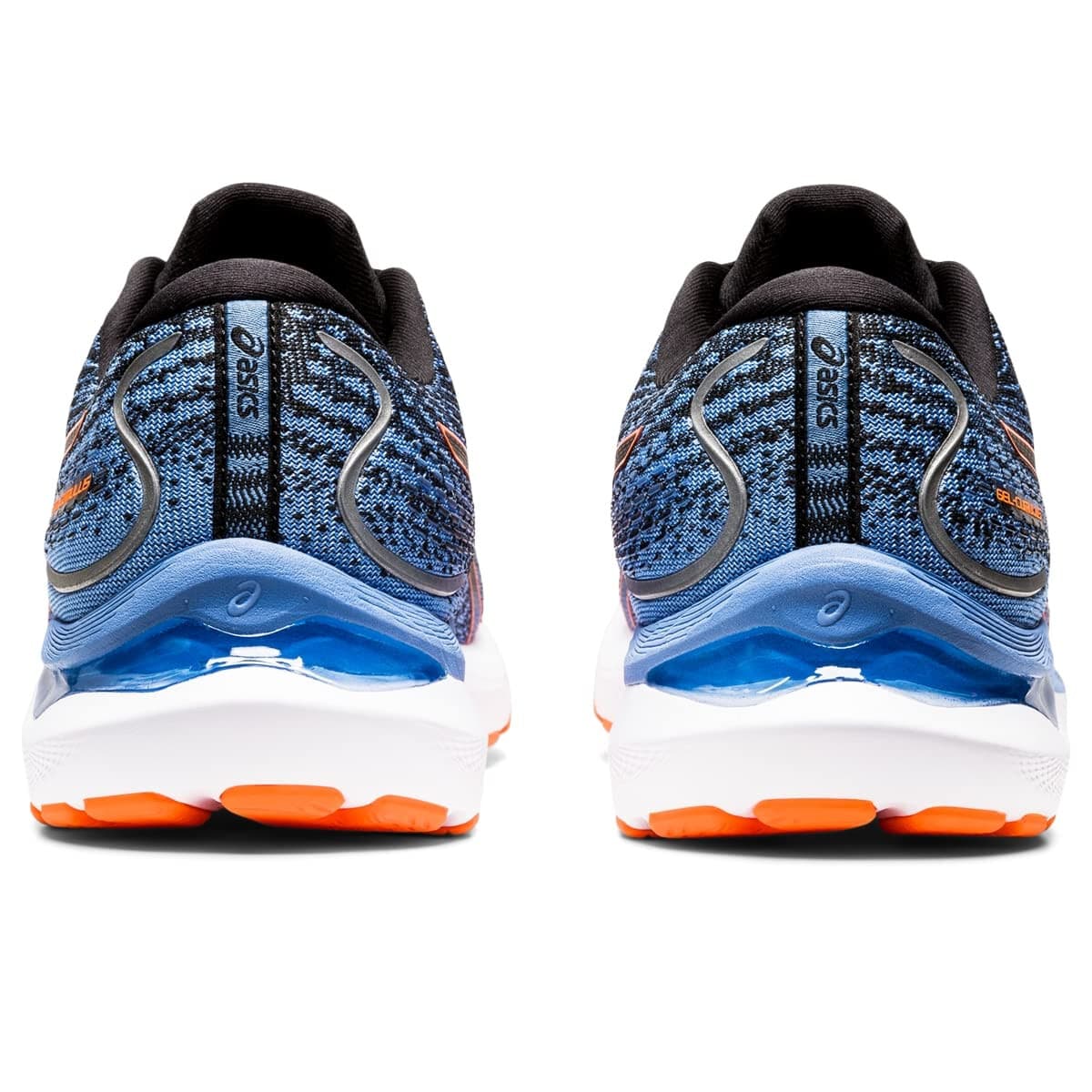Asics Gel Cumulus 24 Mens Running Black / Shocking Orange Size 11.5 Wide - Thumbnail 5