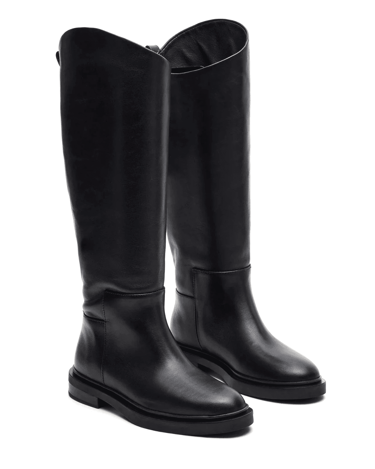 Steve Madden Women's Gaige Knee High Boot, Black Leather, 8.5 M - Image 1