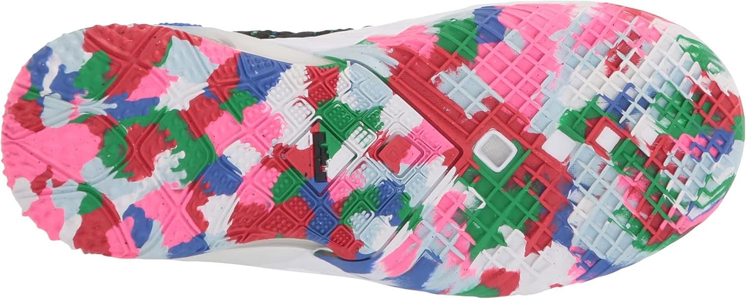 Nike Kids LeBron 18 Low James Gang Multicolor Basketball Shoe CW2760 002 size 7Y - Thumbnail 8