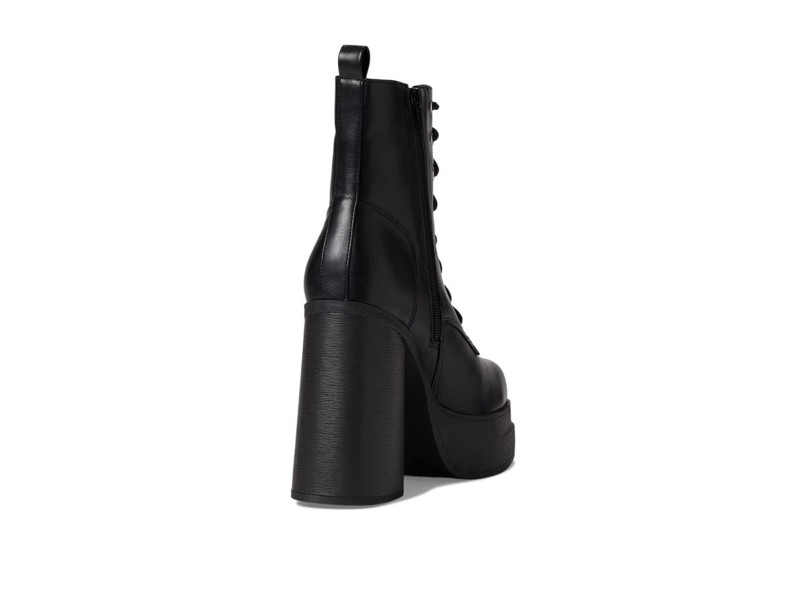 Steve Madden 9.5M Black Leather Persuade Bootie Ankle Boot - Thumbnail 4