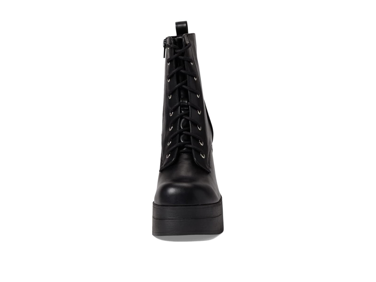 Steve Madden 9.5M Black Leather Persuade Bootie Ankle Boot - Thumbnail 3
