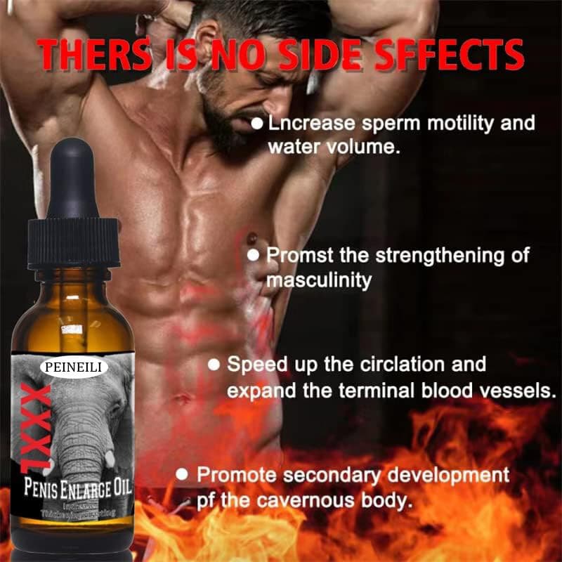 4 Pack Men Penis Enlarger & Penis Growth Oil Faster Enhancement Enlargement - Thumbnail 2
