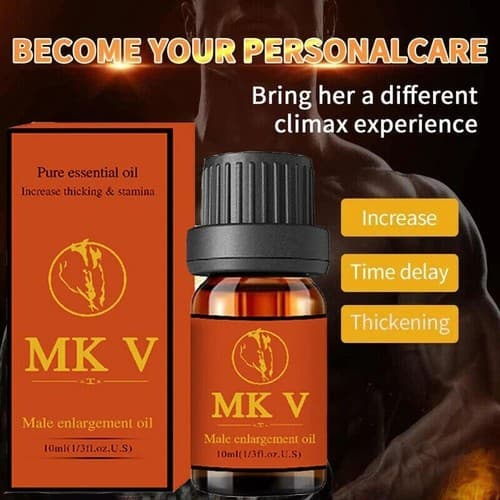4 Pack MK5 NATURAL PENIS ENLARGER DICK Grow Enlargement Oil - Thumbnail 2
