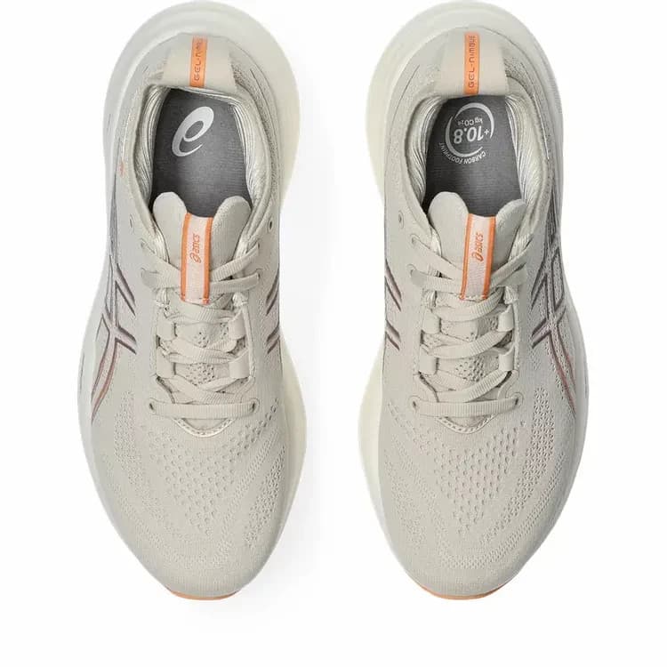 ASICS Gel Nimbus 26 Oatmeal Faded Orange W - 1012B601-250 Size 8 US - Thumbnail 4