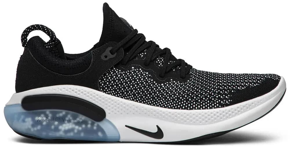 Nike Joyride Run Flyknit Mens Running Shoes Black/Black/White Size 14 US - Thumbnail 2