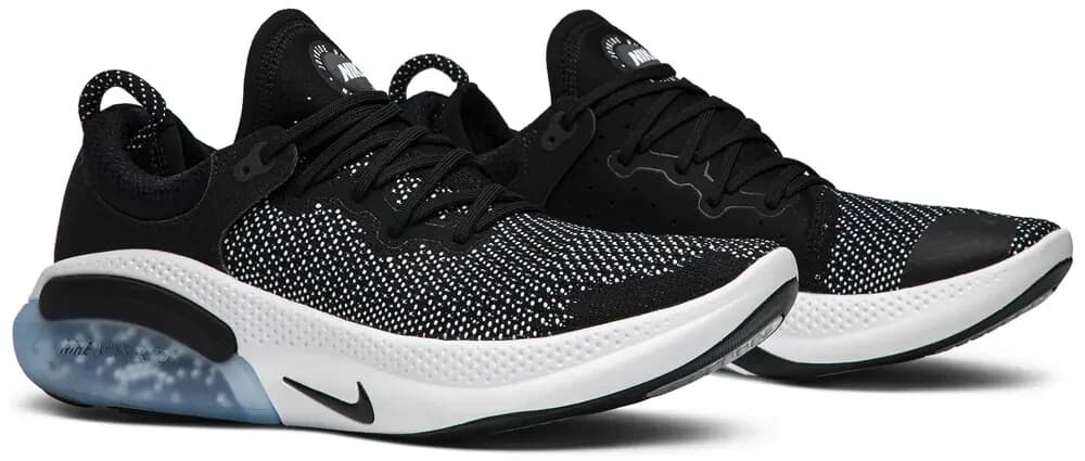 Nike Joyride Run Flyknit Mens Running Shoes Black/Black/White Size 14 US - Image 1