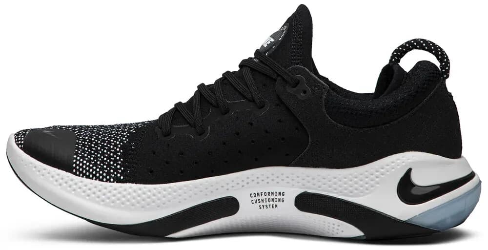Nike Joyride Run Flyknit Mens Running Shoes Black/Black/White Size 14 US - Thumbnail 4