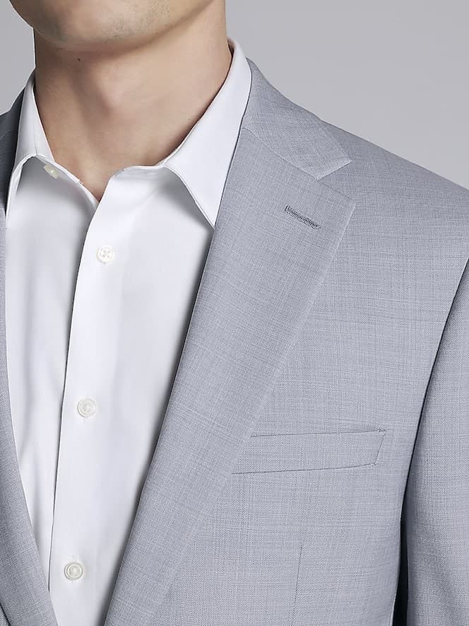 Calvin Klein Men's Skinny Fit Wool Blend Suit Jacket 40 L and pants 40W x 30L - Thumbnail 6