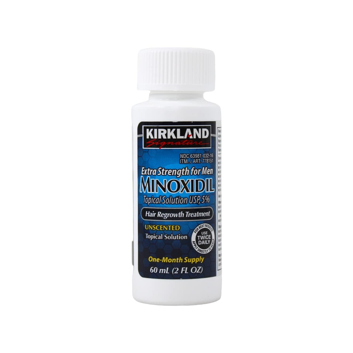 Kirkland Minoxidil 5% Extra Strength Men 12 Month Supply Hair Regrowth - Thumbnail 2