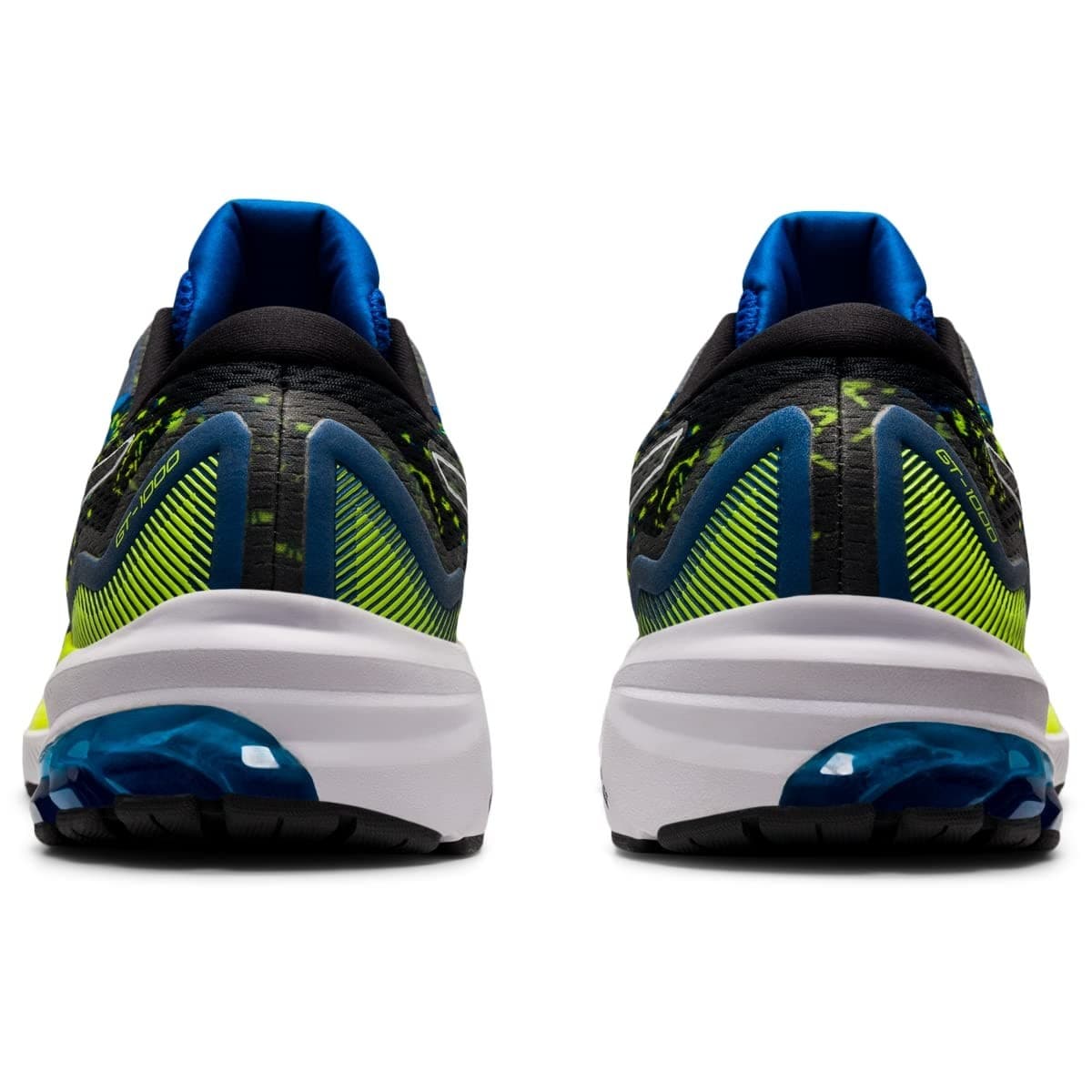 Asics GT-1000 11 Mens Running Shoes, Black/Electric Blue Size 11.5 M - Thumbnail 5