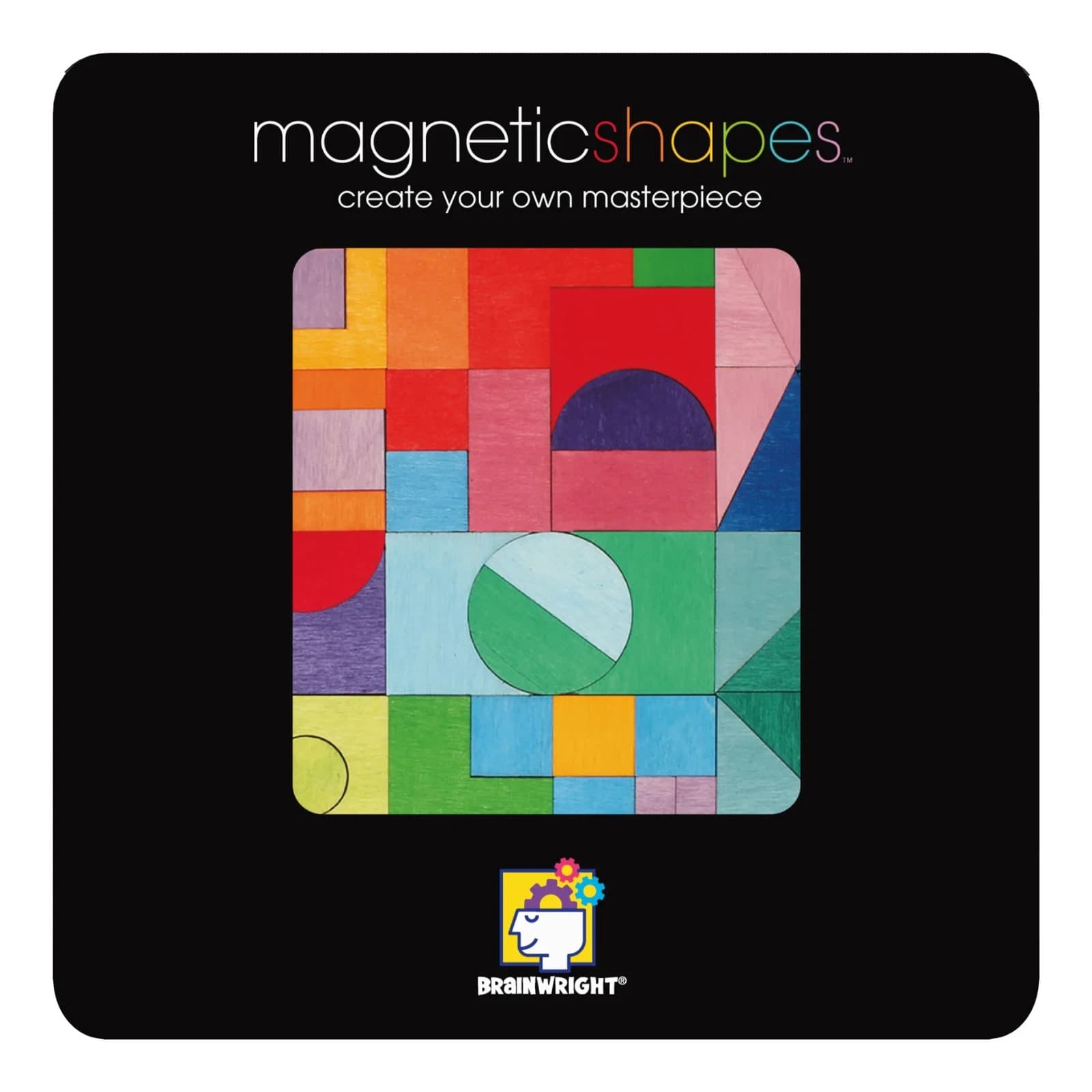 Magnetic Shapes Geo-Graphic Magnetic Wooden 69 Piece Puzzle Design Guide Book - Thumbnail 3