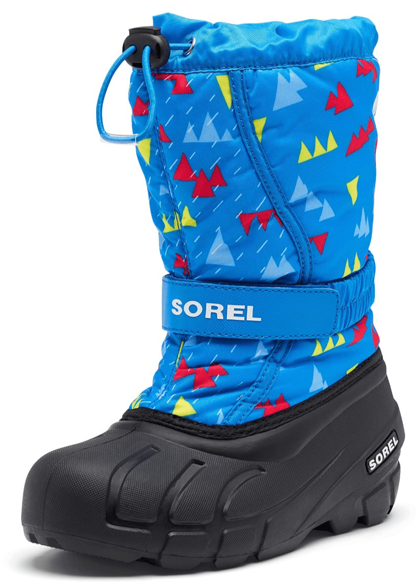 Sorel Childrens Flurry Print Boots 3084 Shoes Size 8 - Image 1